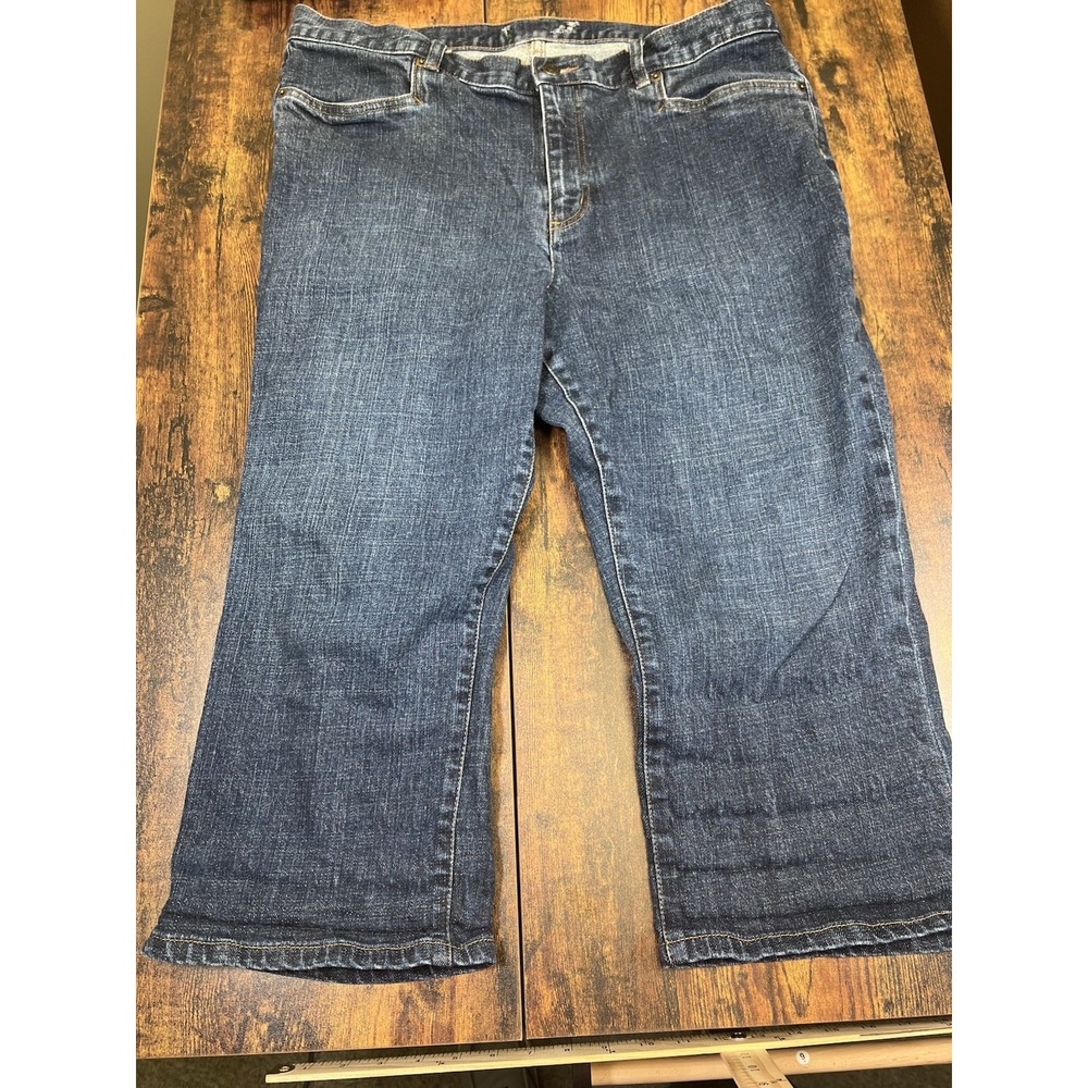 Lauren Ralph Lauren Jeans Womens 16 (34x19)‎ Classic Mid-Calf Capri Highrise